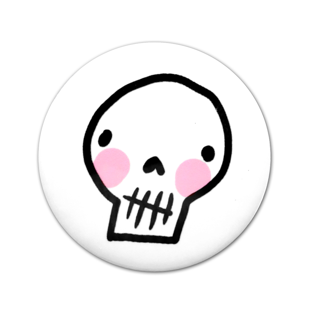 skull badge